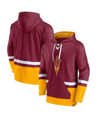 Men's Maroon Arizona State Sun Devils First Battle Pullover Hoodie