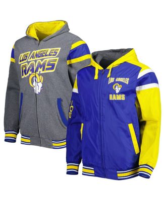 Men's G-III Sports by Carl Banks Royal, Gray Los Angeles Rams Extreme ...