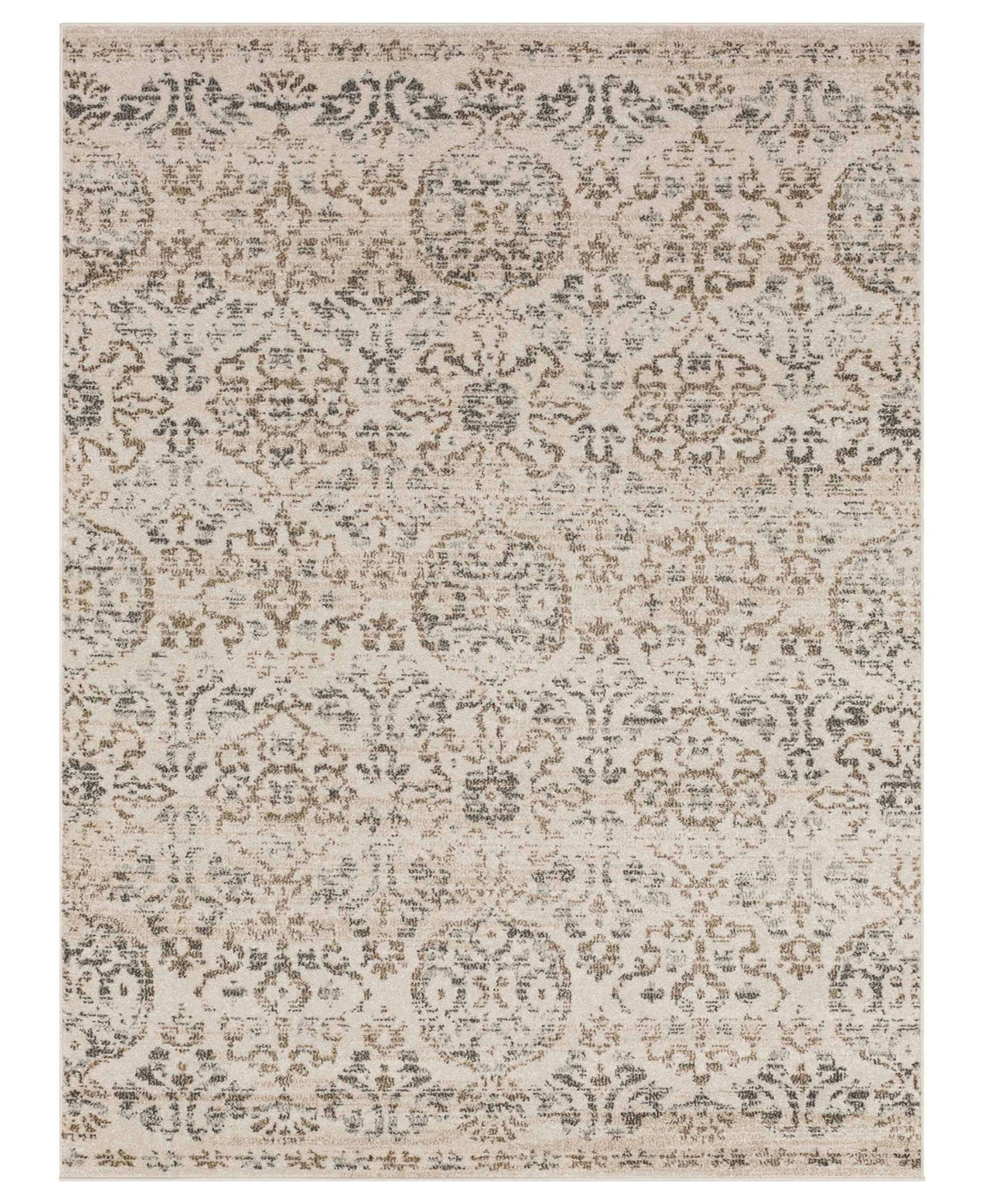 Mohawk Whimsy Hill Gardens 6' X 9' Area Rug In Gray