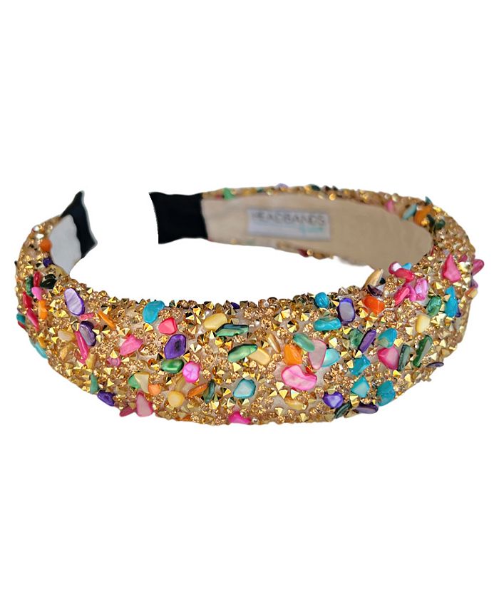 Headbands of Hope Women's All That Glitters Headband - Multi + Gold ...