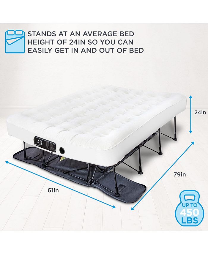 Ivation EZBed, Portable Queen Air Mattress with Built In Pump Macy's