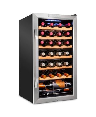 Photo 1 of * SEE NOTES* Ivation Freestanding Wine Refrigerator, 28 Bottle Wine Cooler