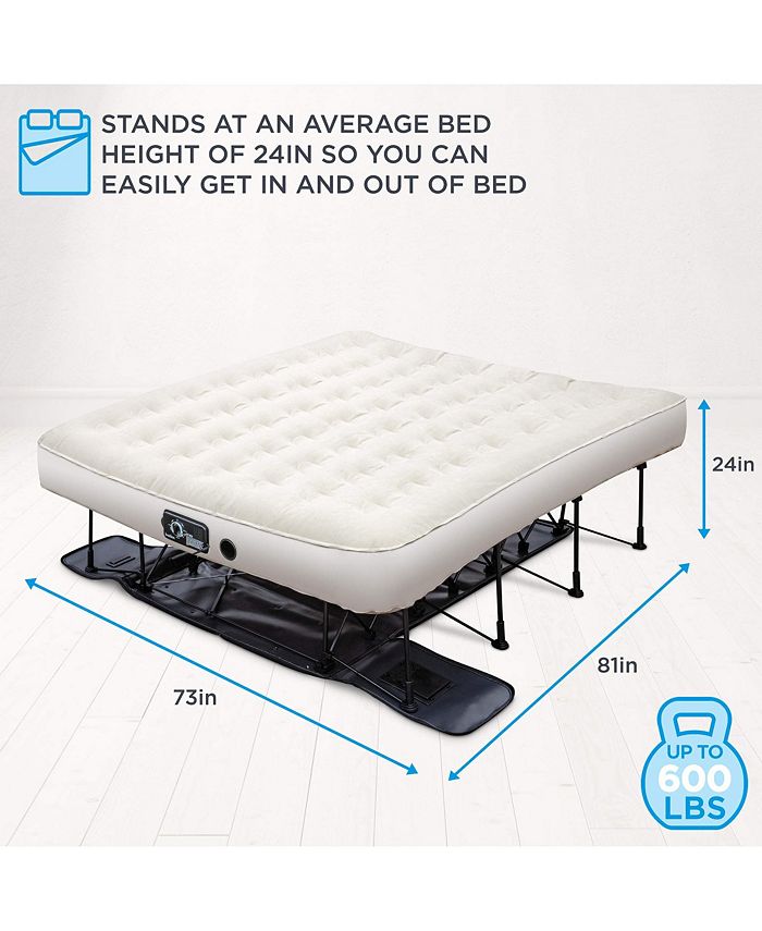 Ivation EZBed, King Size Portable Air Mattress with Built In Pump Macy's