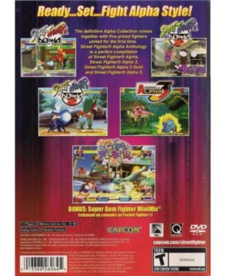 Street Fighter Alpha Anthology - PlayStation 2