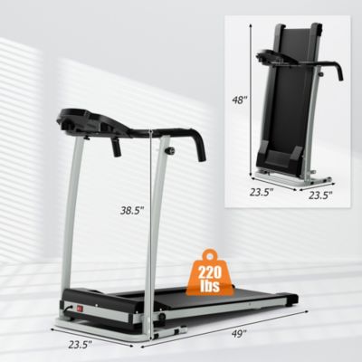 800W Folding Treadmill Electric /Support Motorized Power