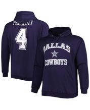 Dallas Cowboys Mens Blue Rescender Solid Synthetic Poly Hoodie