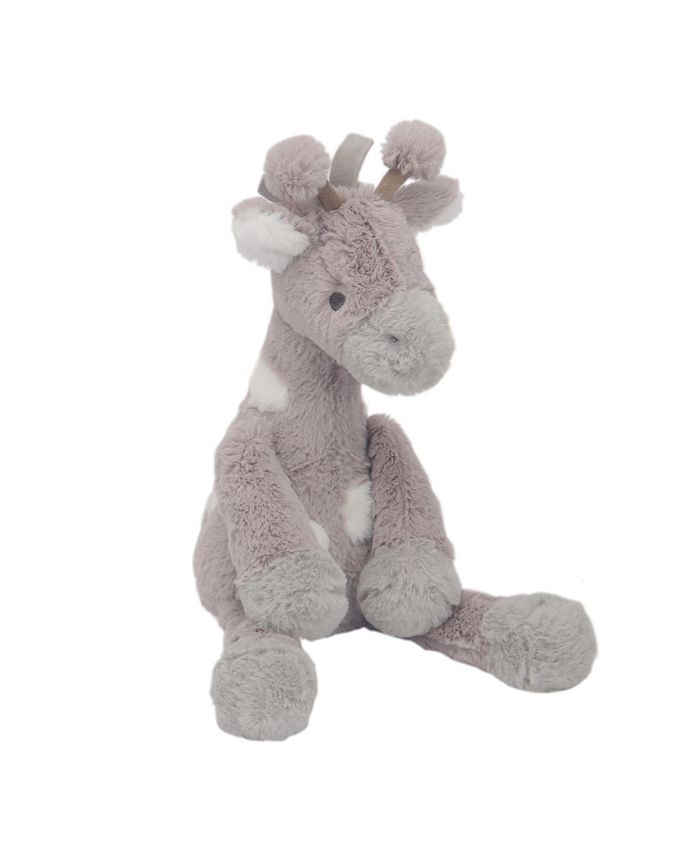 Lambs & Ivy Linen Safari Gray Giraffe Stuffed Animal Toy Stretch Macy's