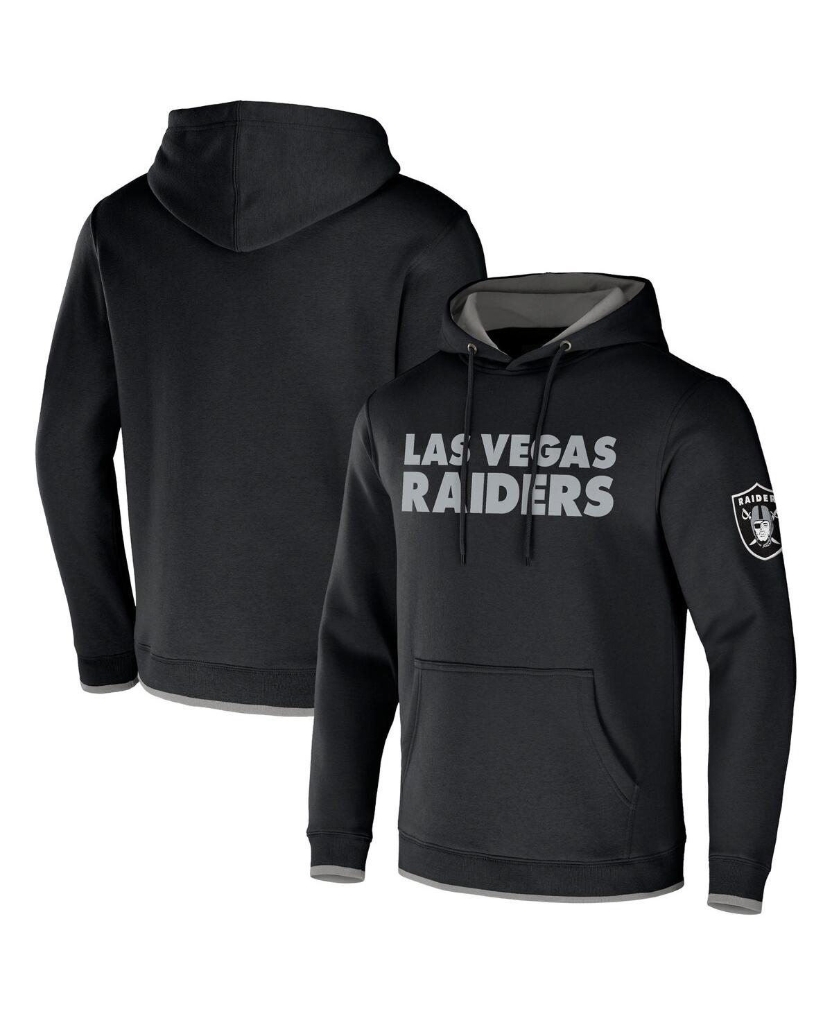 Fanatics Men's Nfl X Darius Rucker Collection By  Black Las Vegas Raiders Pullover Hoodie In Black