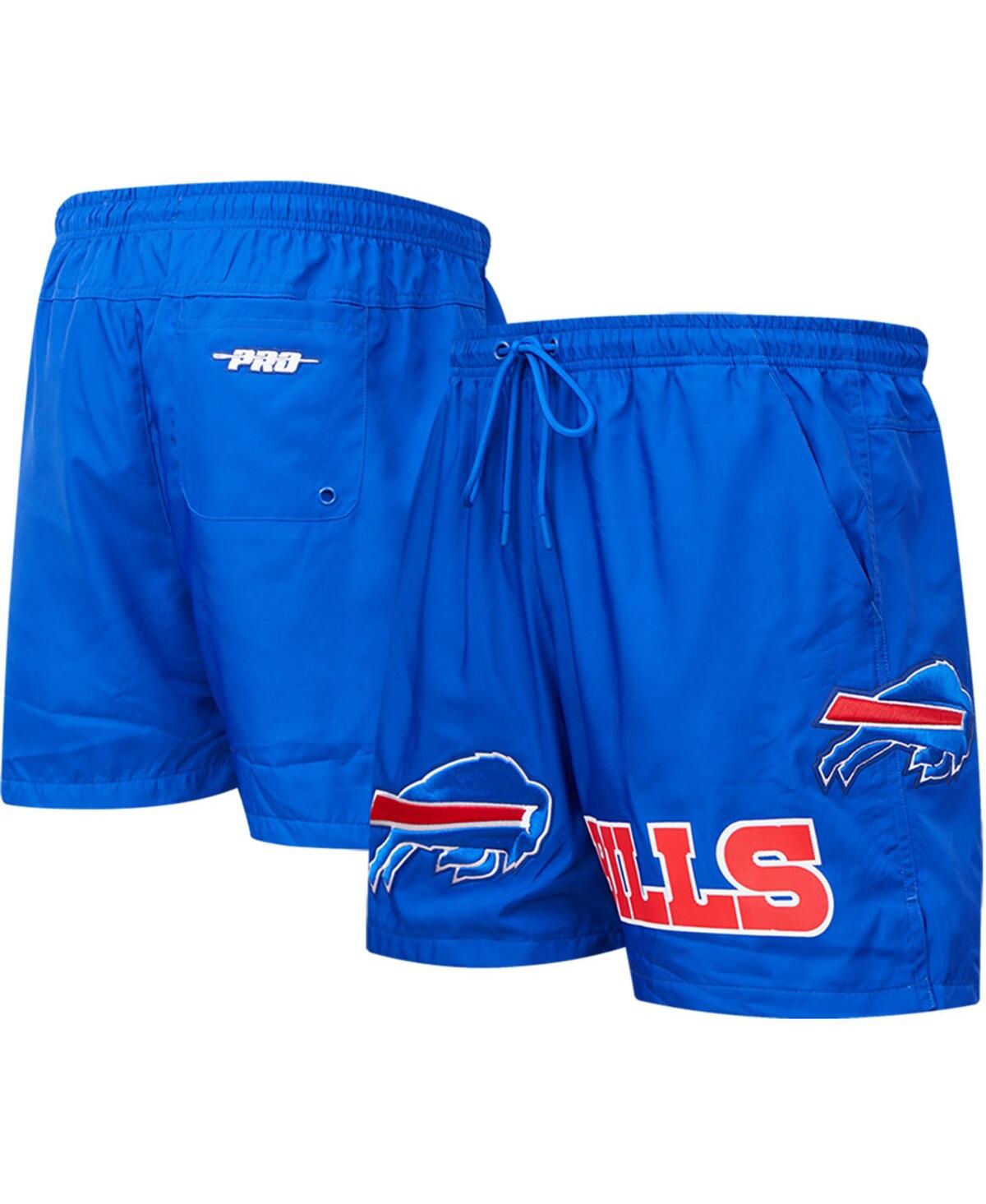 Shop Pro Standard Men's  Royal Buffalo Bills Woven Shorts