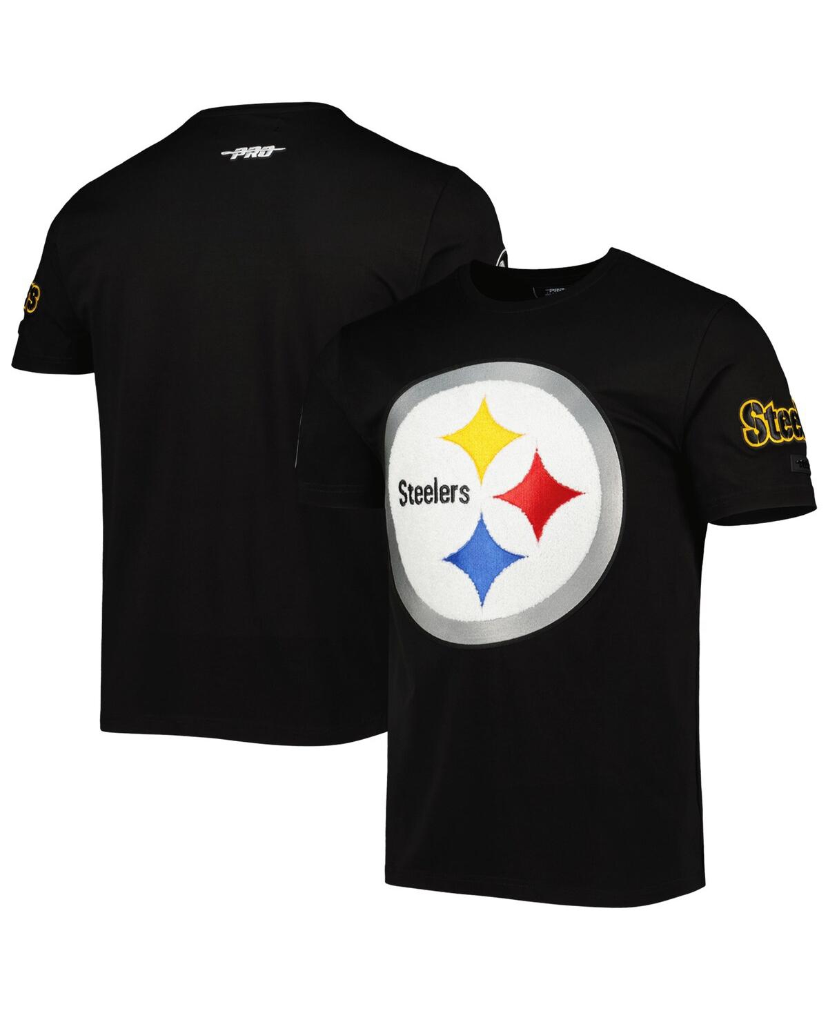 Shop Pro Standard Men's  Black Pittsburgh Steelers Mash Up T-shirt