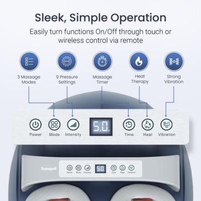 Shiatsu Foot Massager Machine with Heat