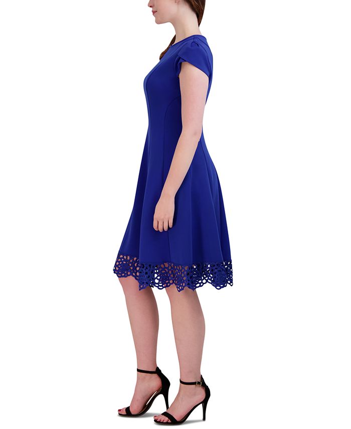 Women's Round Neck Hollow Air Dress Two-piece Dresses