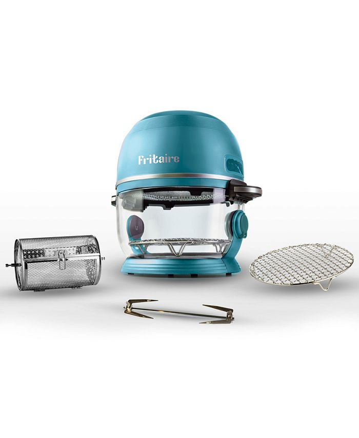 Fritaire Self Cleaning Glass Bowl Air Fryer Set, 4 Piece Sage Macy's