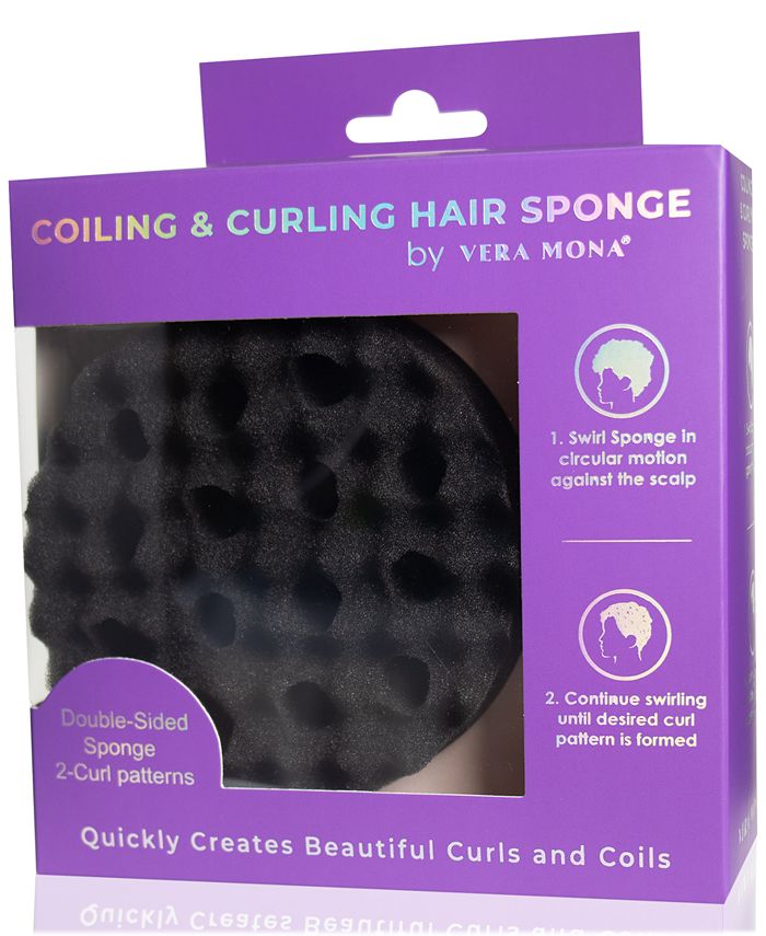 Vera Mona Coiling & Curling Hair Sponge Macy's