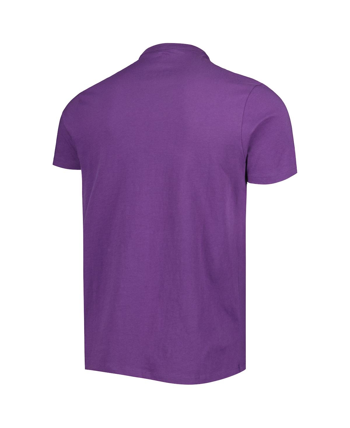 Shop 47 Brand Men's ' Purple Minnesota Vikings Wordmark Rider Franklin T-shirt