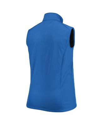 Men's Royal Los Angeles Chargers Big and Tall Archer Softshell Full-Zip Vest