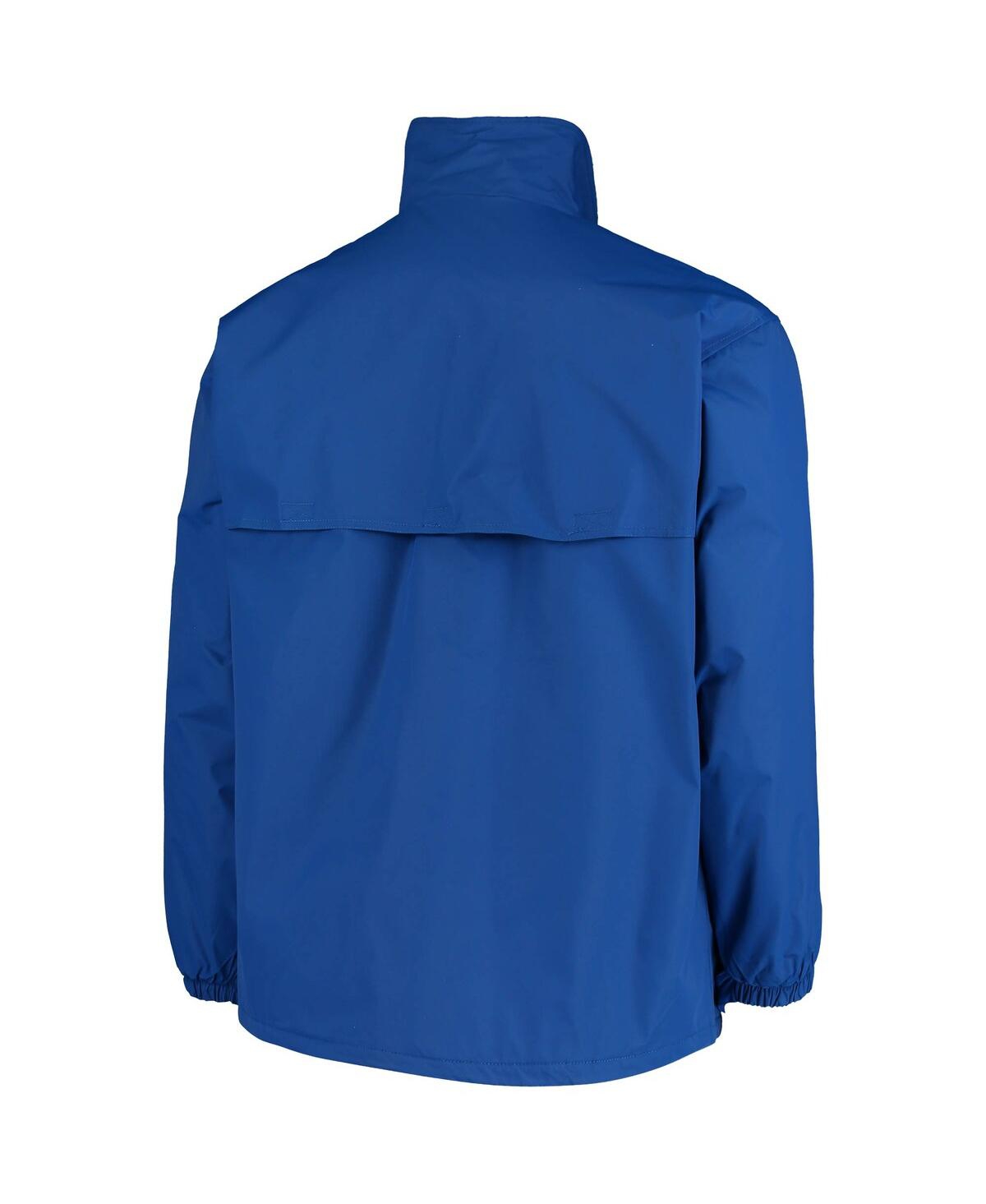 DUNBROOKE MEN'S DUNBROOKE ROYAL LOS ANGELES CHARGERS TRIUMPH FLEECE FULL-ZIP JACKET 