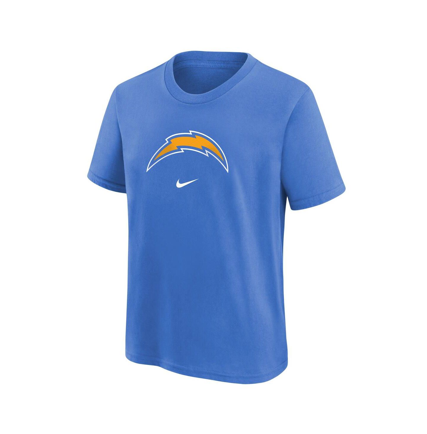 Футболка Nike Powder Blue Los Angeles Chargers Logo T-shirt для мальчиков — фото 3