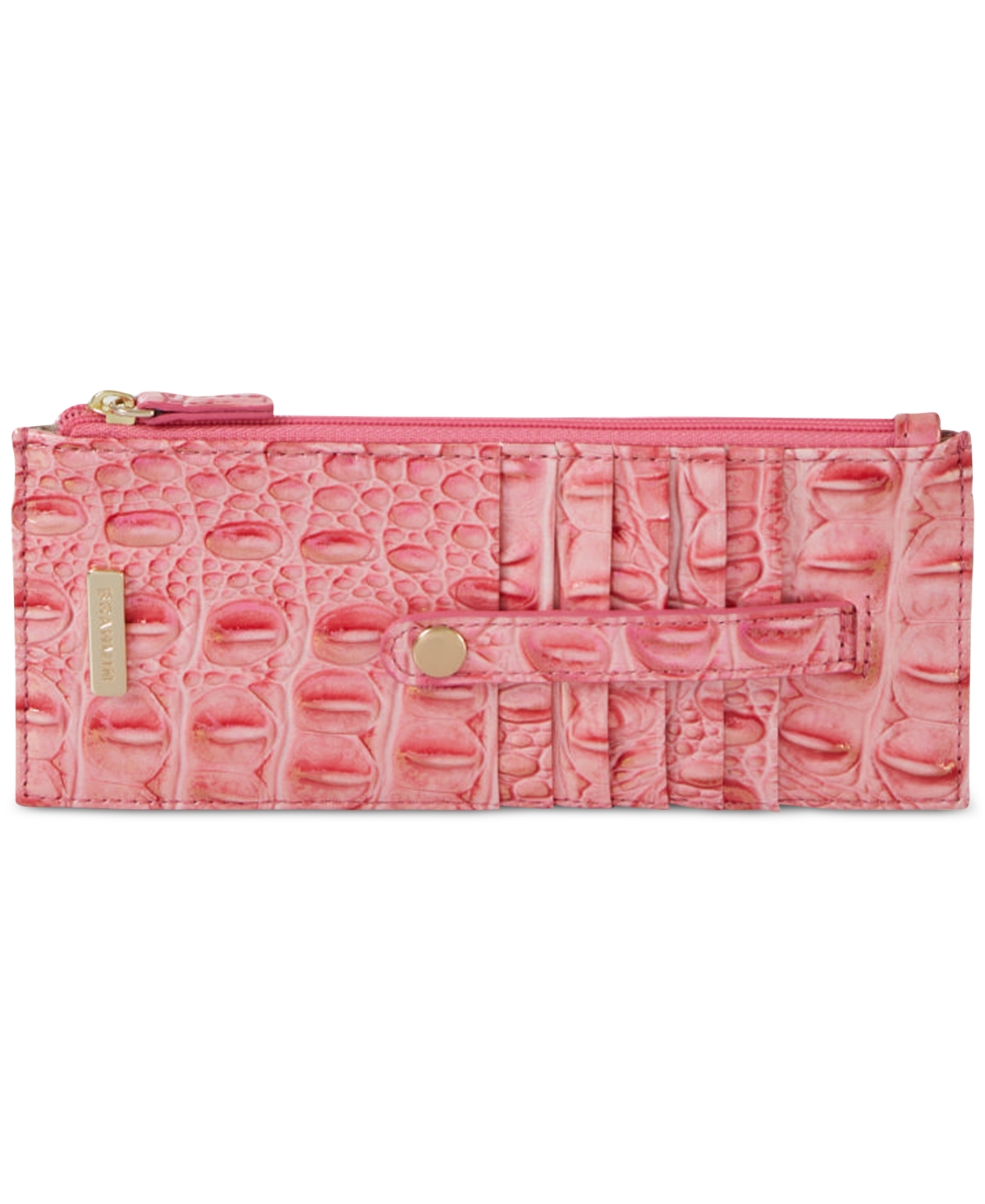 Brahmin Credit Card Wallet Pink Punch Melbourne In Pink Punch