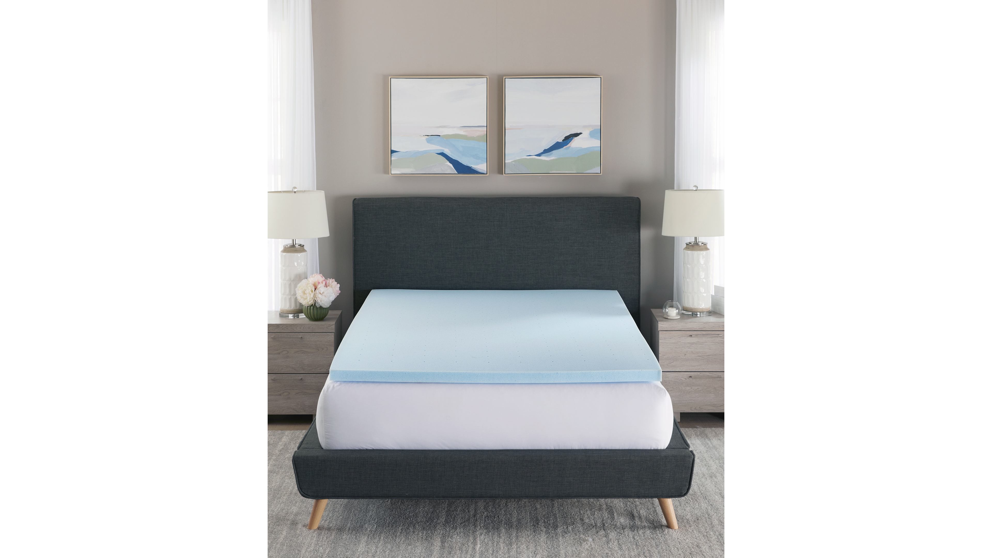 Closeout! ProSleep Gel-Infused 2" Memory Foam Mattress Topper, Queen