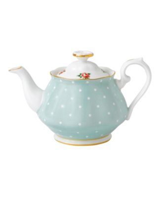 Old Country Roses Polka Rose 3 Piece Tea Set