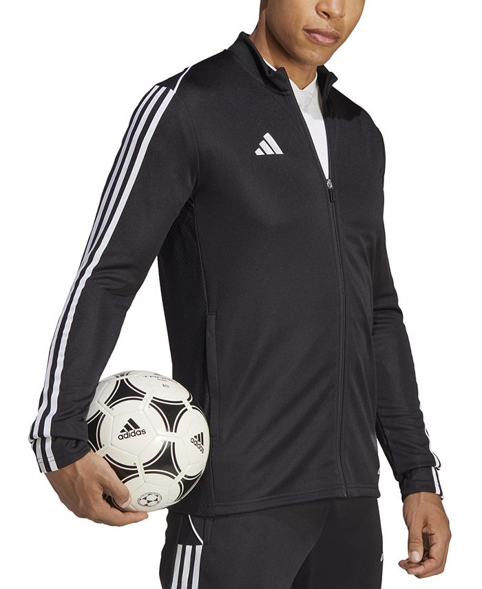 adidas Football Tiro 23 track jacket in black