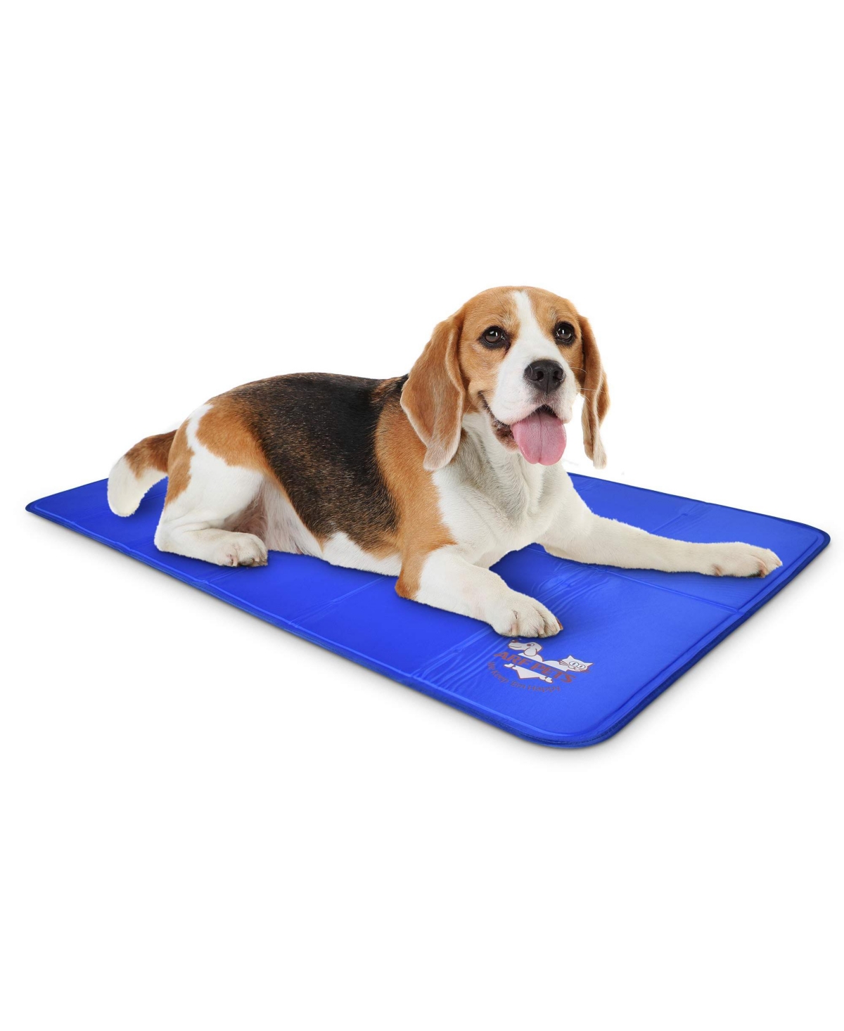 Self Cooling Pet Bed, Dog Mat for Crates and Beds - Medium - Blue