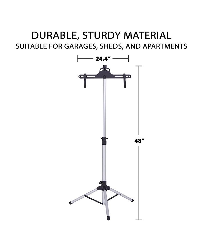 Raxgo Adjustable Bike Rack, Freestanding & Foldable Bike Hanger Macy's