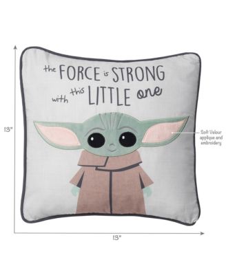 Star Wars The Child/Baby Yoda Decorative Nursery Throw Pillow