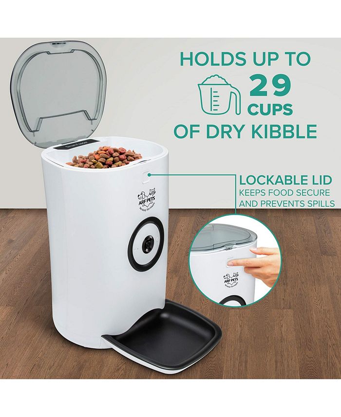 Arf Pets Smart Automatic Pet Feeder with Programmable Food Dispenser