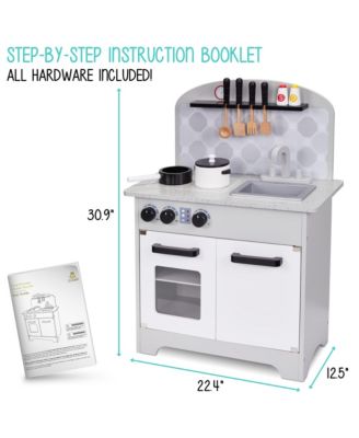 Lil' Jumbl Kitchen Set for Kids, Kids Kitchen Playset with Accesories