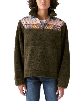 Lucky Brand - Women's Half-Zip Fleece Pullover Sweater