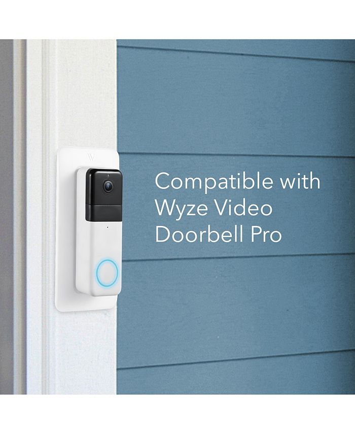 Wasserstein Wall Plate Compatible with Wyze Video Doorbell Pro
