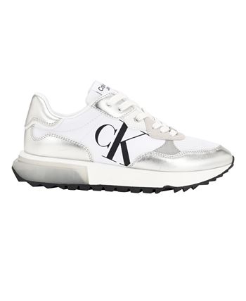 Calvin Klein Women's Magalee Casual Logo Lace-up Sneakers - Macy's