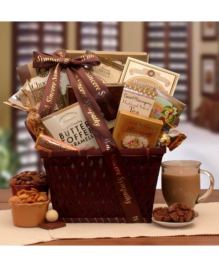 GBDS Sending Our Prayers Sympathy Gift Basket sympathy baskets