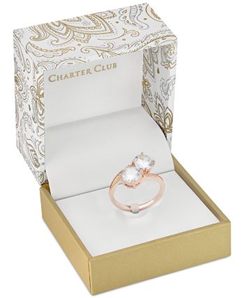 Charter club cubic zirconia rings sale