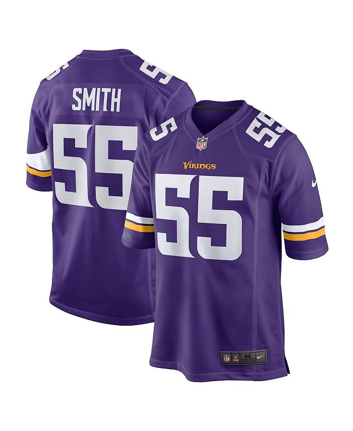 Nike Men's Za'Darius Smith Purple Minnesota Vikings Game Jersey