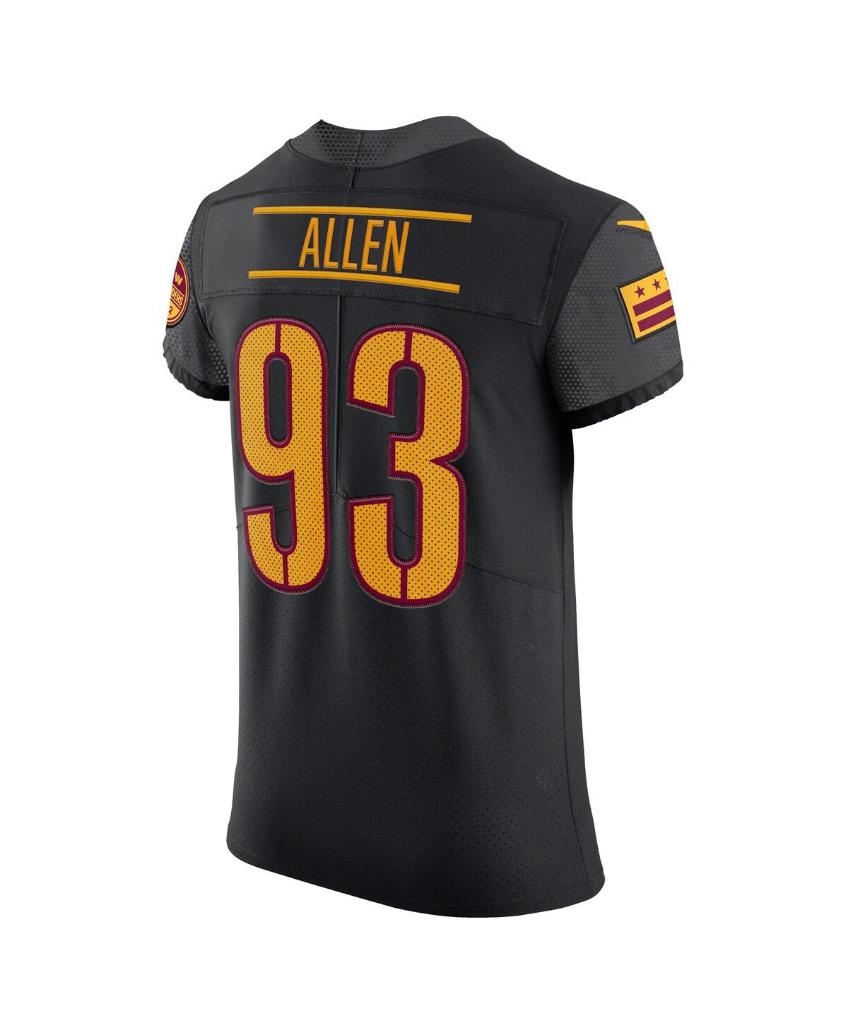 Men's Nike Jonathan AllenWashington Commanders Alternate Vapor Elite Jersey - Black