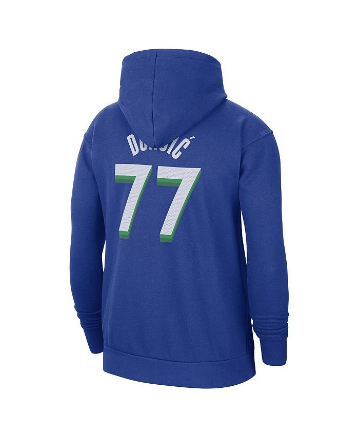 Nike Men's Luka Doncic Blue Dallas Mavericks 2022/23 City Edition Name