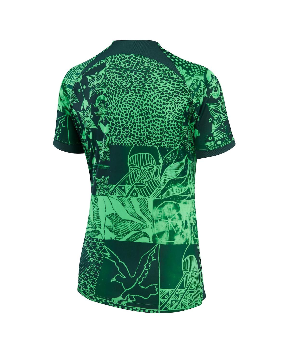 Women's NikeNigeria National Team 2022/23 Home Breathe Stadium Replica Blank Jersey - Green