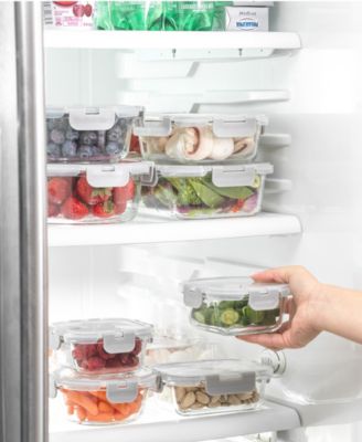 24-Pc. Glass Storage Containers with Lids