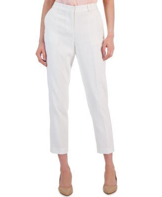 Tahari ASL - Women's Classic Mid-Rise Ankle Pants
