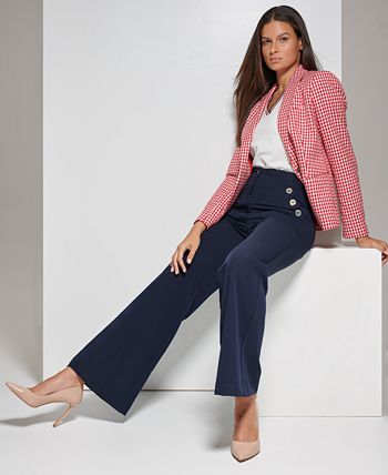 Tommy Hilfiger Womens Sailor Pants Blue Size 16