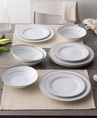 Regina Platinum Set of 4 Salad Plates, 8.25"