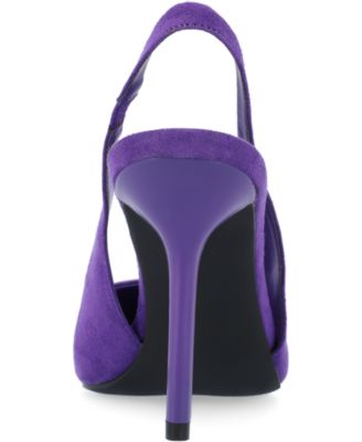 Journee Womens Elenney Mid Heel Pointed Toe Pumps