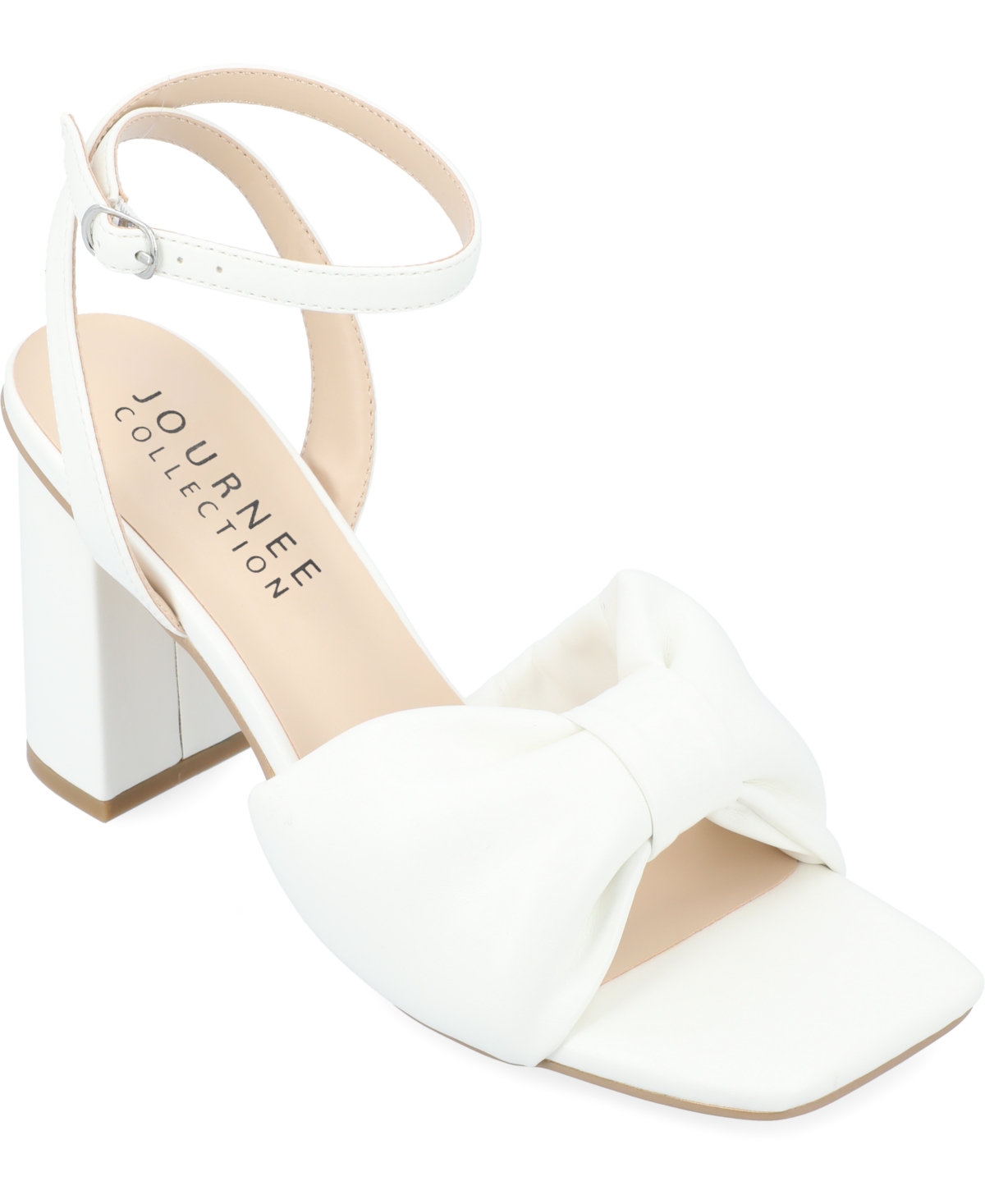 JOURNEE COLLECTION WOMEN'S LOTTEY BOW SANDALS WOMEN'S SHOES 