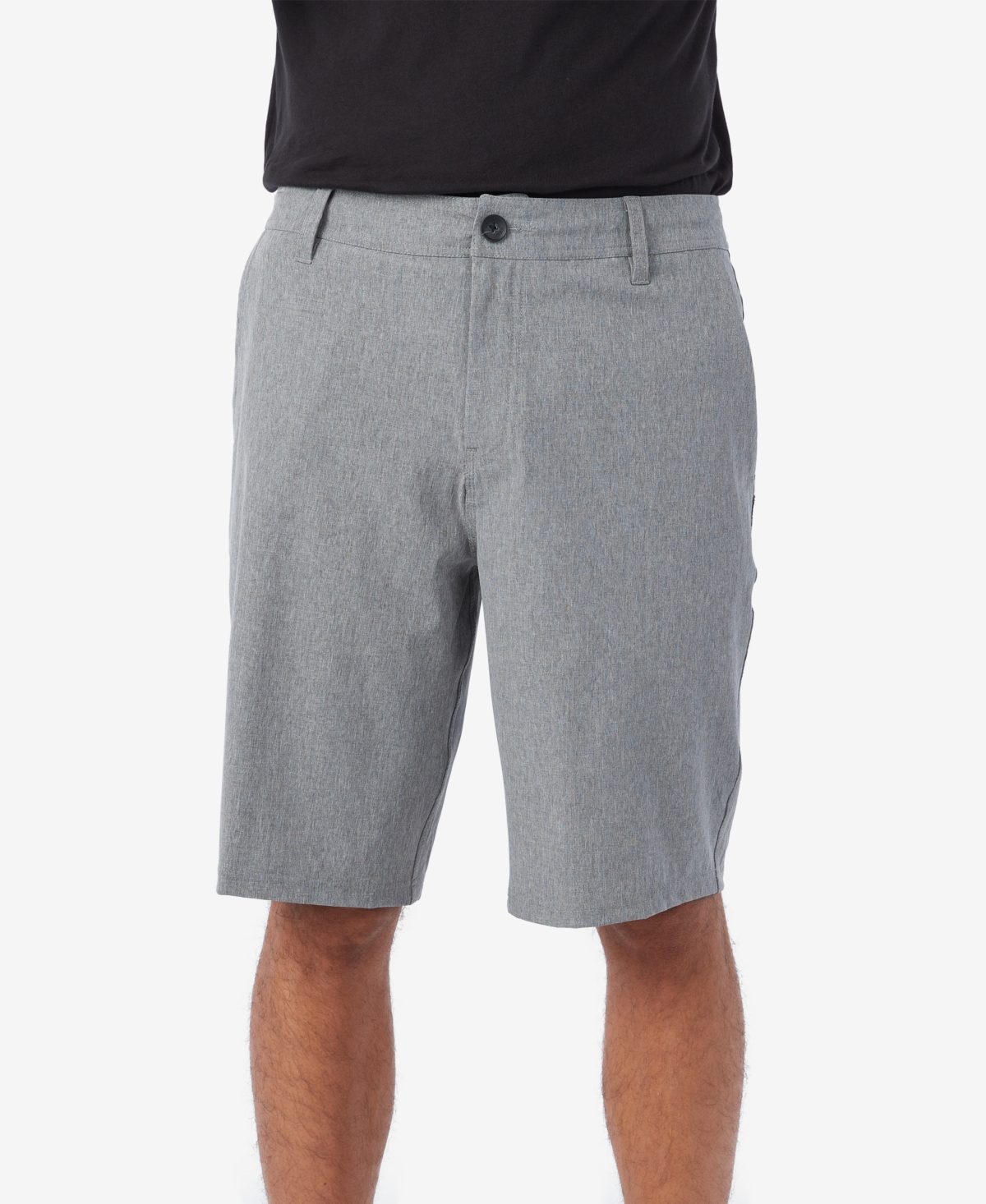 Shop O'neill Men's Reserve Heather 21" Hybrid Shorts In Gray
