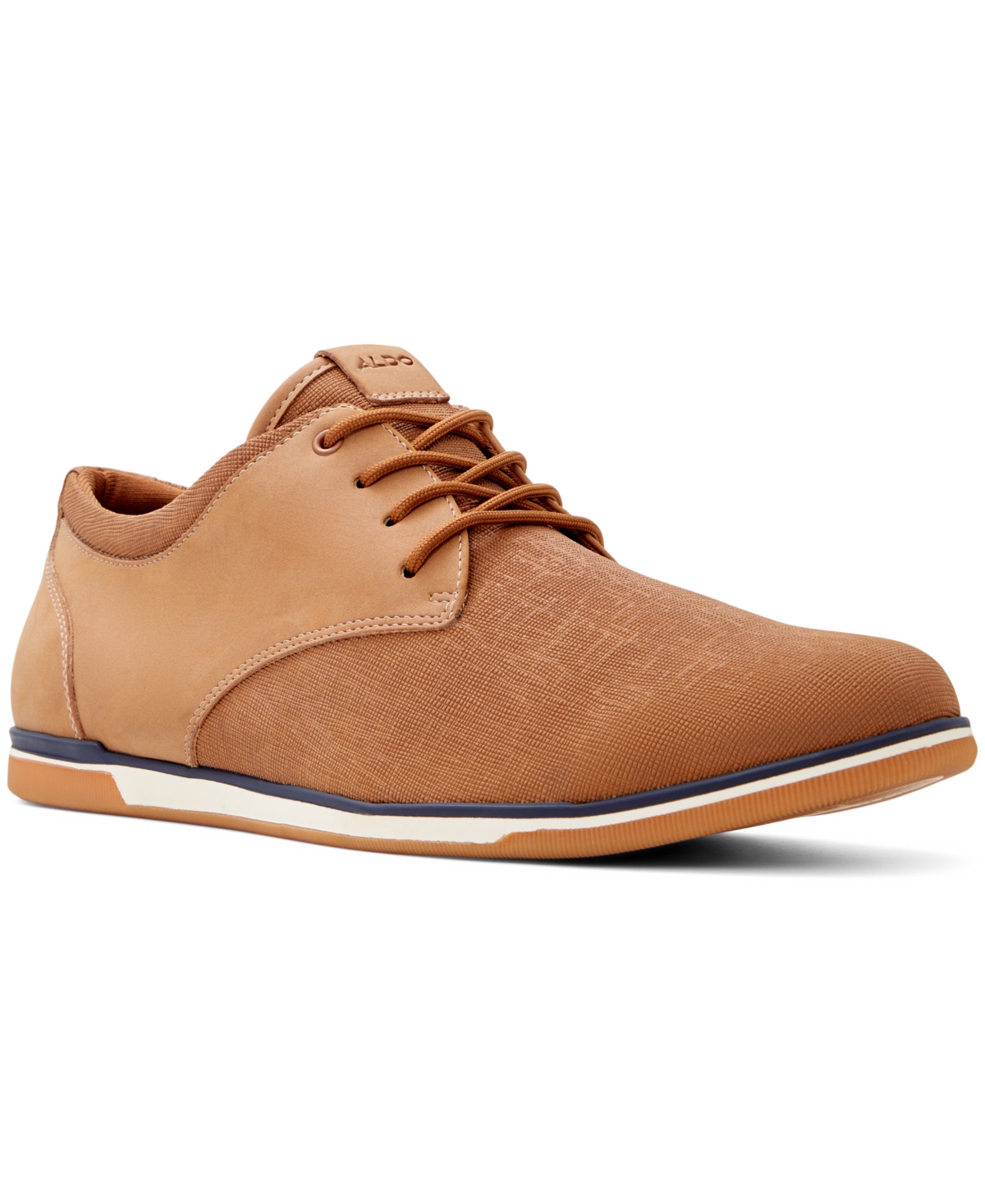 Aldo Heron Lace Up Shoes In Cognac-brown