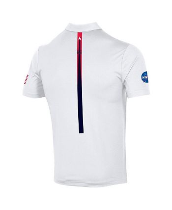 Under Armour Men's White Navy Midshipmen 2022 Special Games Polo Shirt ...