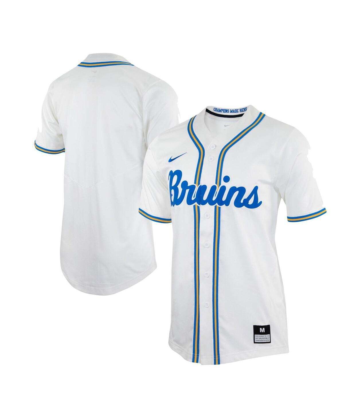 Men's NikeUcla Bruins Replica Baseball Jersey - White